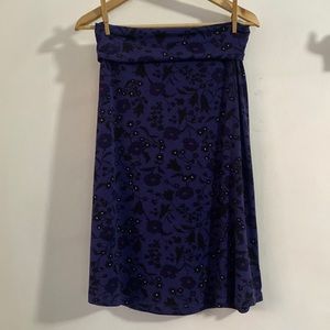 Gilli M Floral Fold Over Waist Skirt